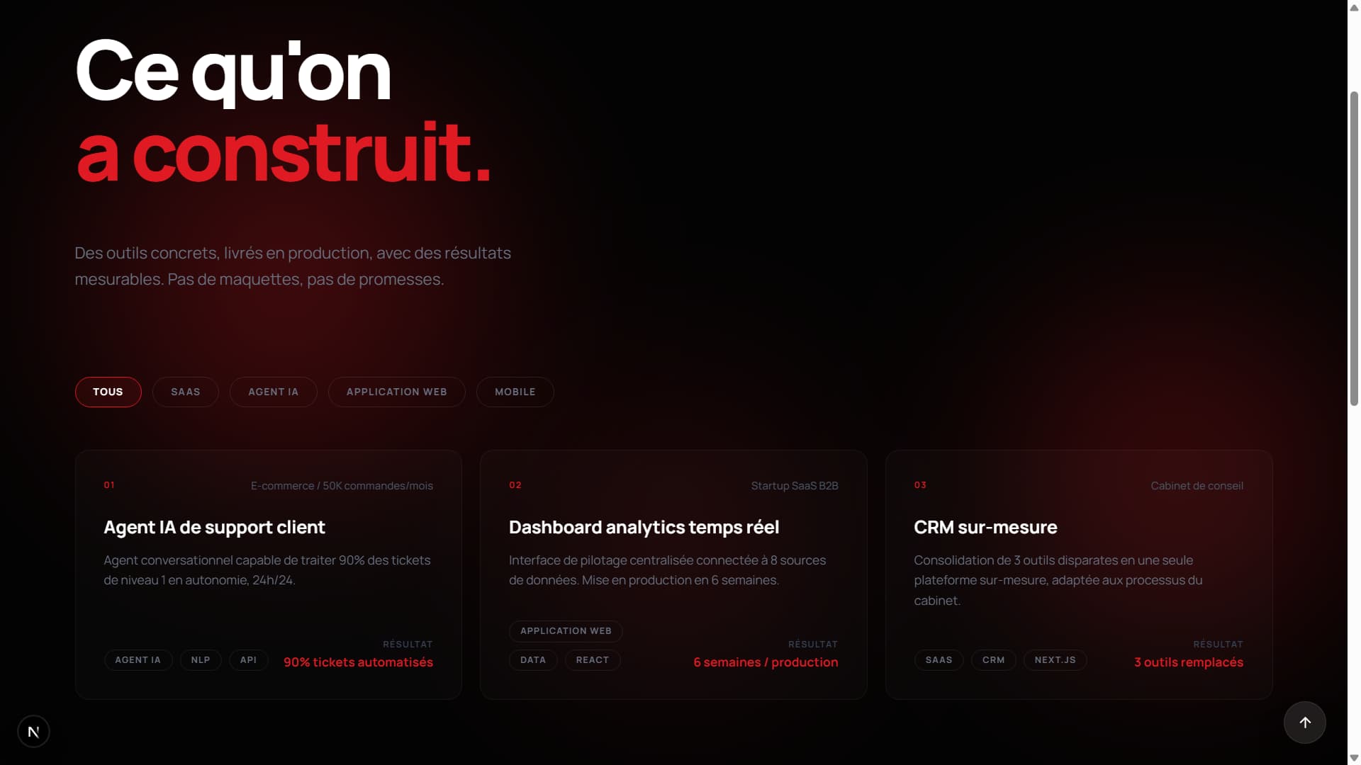 Projets Web / 15