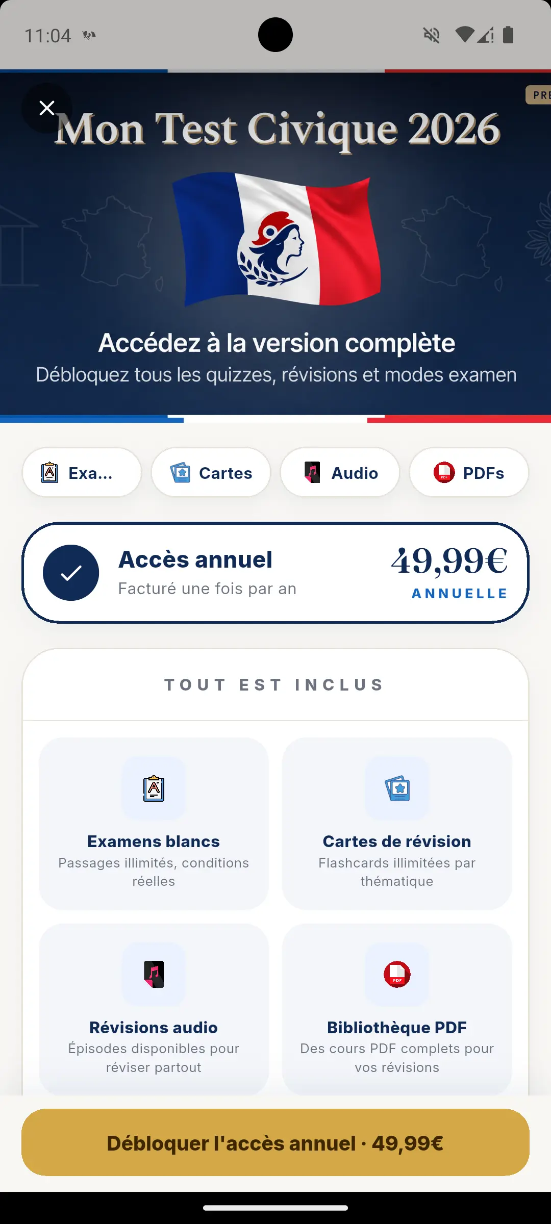 Projets Mobile / 42